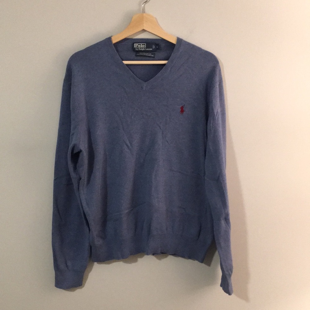 V-neck sweater